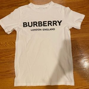 White Burberry t-shirt
